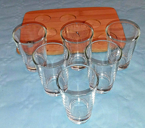 Schnapsgläser mit tablett - 6,