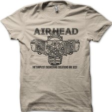 AIRHEAD Boxer BMW Twin Motorrad R65 R75 R1200RT Biker Tshirt 9078