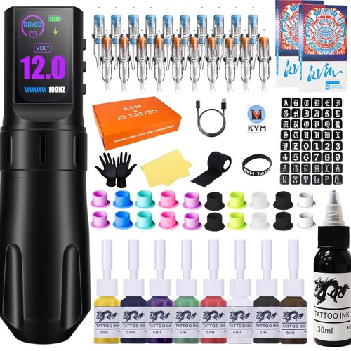 Tattoo stift set kabellos 1800 - stift,