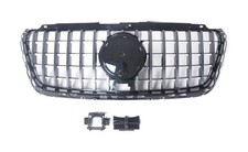 Sport Panamericana GT Kühlergrill Chrom Schwarz für Mercedes W907 Sprinter ab 18