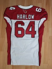 Game Worn Issued NFL Jersey Trikot Matchworn Sean Harlow Arizona Cardinals