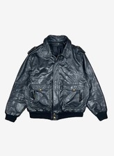 Vintage aviator lederjacke - vintage,