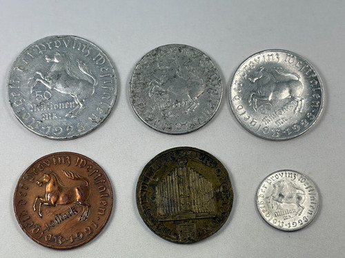 Sammlung münze notgeld - münze,