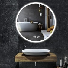 Led badspiegel rund 60cm - rund,