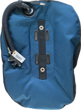 Finnsub Fly F17D STEEL BLUE Wing (infl. 50 REV) Blase Schwarz Tauchen BCD Jacket