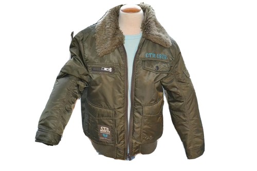 Winterjacke von kids - von, grün