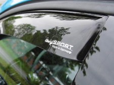 ClimAir WINDABWEISER REGENABWEISER vorne schwarz für VW Golf 7 VII 3-Türer