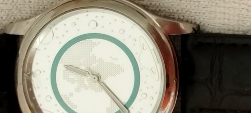 Armbanduhr blauer planet - blauer, erde