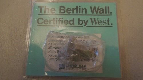 Original stück berliner mauer - berliner,