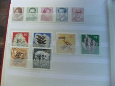 DDR - Konvolut postfrische Briefmarken - 1972 - Fosilien