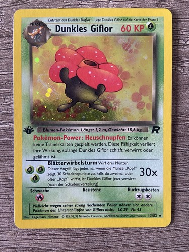 Pokémon dunkles giflor 82 - giflor, 13/82