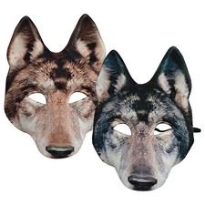 Wolf-Maske, gruselige