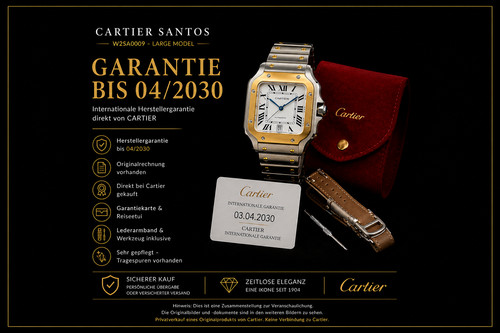 Cartier santos w2sa0009 large - cartier,