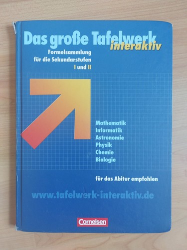 Das große tafelwerk - das,
