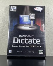MacSpeech Dictate (Mac) Dragon