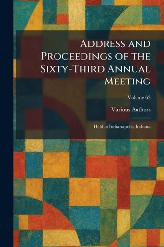 Address and proceedings the - address,