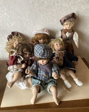 6er Set Porzellanpuppen