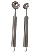 WMF Eisportionierer Set 2tlg. Silber Edelstahl 15cm Eiskugelformer