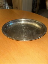 Vintage, alte Servierplatte 28 cm lang, oval ,mit starken Gebrauchsspuren,