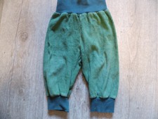 grüne Frotteehose Gr. 74