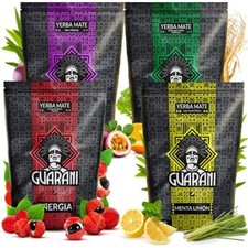 Mate Tee Guarani Guarana Orange Yerba Mate Starken Geschmacksmischung 50g-500 g