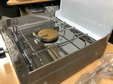 Kocher / Gasherd / Boot / Edelstahl / Propan / Butan / Camping / Garten /