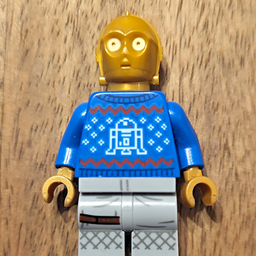 Lego minifigur 3po - lego, c-3po