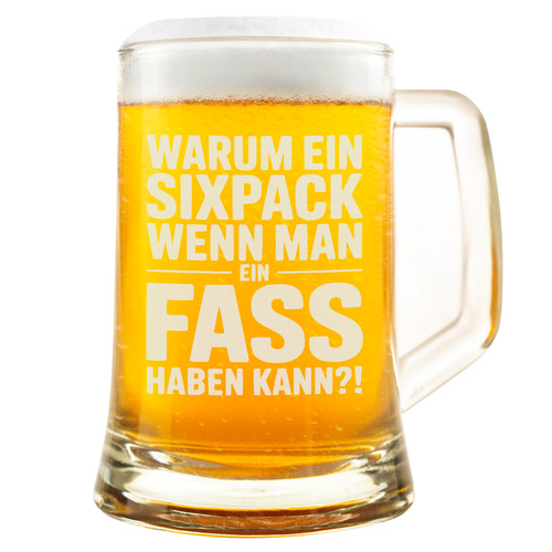 Warum ein sixpack - sixpack,, man