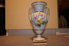 Meissen Henkelvase Blumen 22