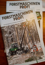 2 Ausgaben Zeitschrift Forstmaschinen Profi - 4/24; 6/23 - Forsttechnik Magazin