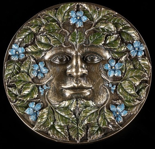 Greenman wandrelief beltane - greenman,