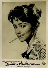 Original Autogramm Christine Kaufmann /// Autograph signiert signed signe 323638