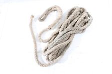 altes Seil 7,5 Meter mit 1x Schlaufe Rettungsseil Feuerwehr DDR Deko