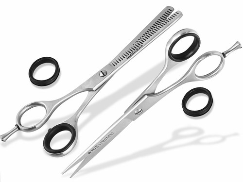 Linkshänder haarschere set - linkshänder,