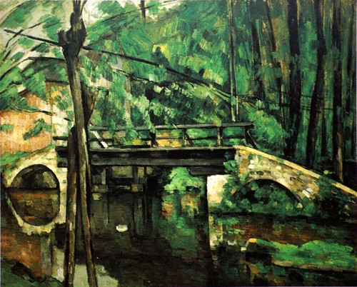 Die brücke bei maincy - ak,