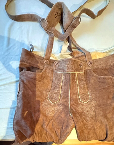 Herren lederhose kurz bis - kurz, (bis