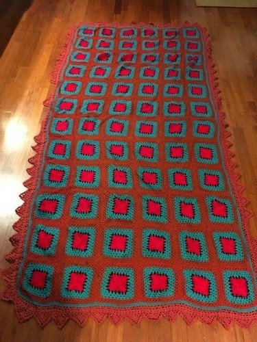 Omas handarbeit decke plaid - omas,