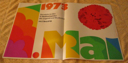Ddr plakat weltfestspiele - ddr,