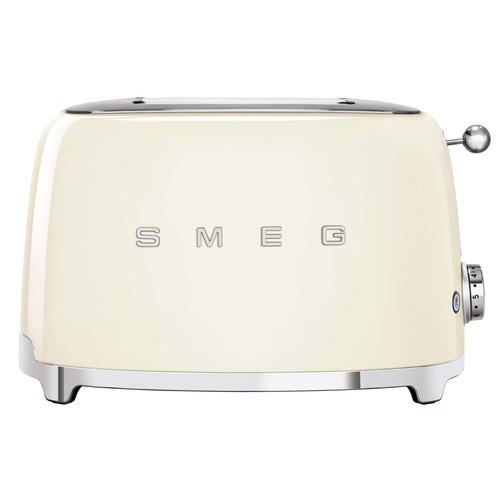 Smeg schlitz toaster - 2-schlitz-toaster, creme