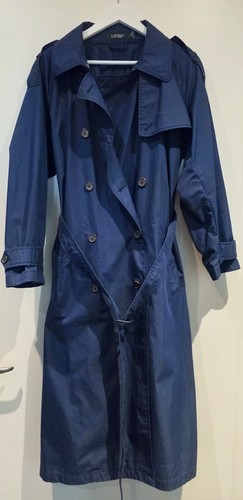 Blauer trenchcoat von - von, ralph