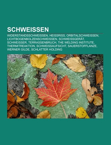 Schweißen books llc - schweißen,