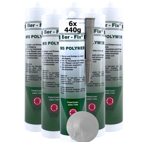 Ber fix polymer grau - ber-fix, 6x