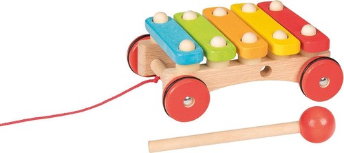 Xylophon mit rädern - xylophon,