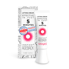 vitayes, Instant ageback, Lifting Creme (7ml) – glatte Haut in nur 5 Minuten.