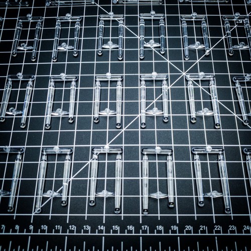Clear straight flying stems - flying,