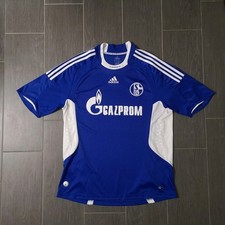 Vintage Retro 2008/09 Schalke 04 Trikot Größe: L Fußball Streatwear Adidas Fans 