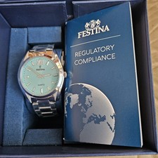✅ Festina Damenuhr Edelstahl