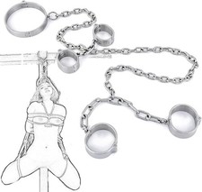 Edelstahl Handschellen