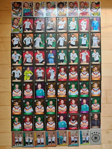 Alle edeka dfb sammelkarten - 72,