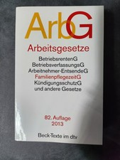 ArbG, Arbeitsgesetze, Beck